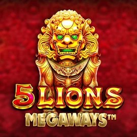 5 Lions Megaways casino game by Pragmatic Play – featured logo at Pelikioski Casino