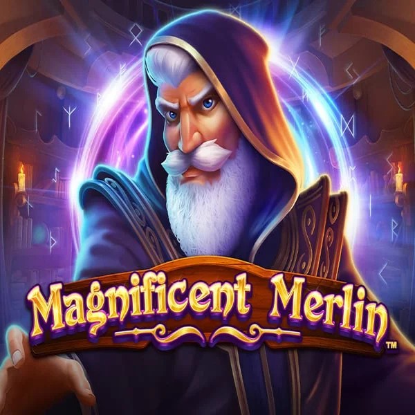 Magnificent Merlin logo by Greentube at Pelikioski Casino