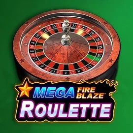 Mega Fire Blaze Roulette slot logo by Playtech at Pelikioski Casino