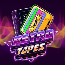 Logo of Retro Tapes from Push Gaming at Pelikioski Casino